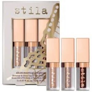 NEW Stila Shimmering Heights Shimmer & Glow Liquid Eye Shadow Set